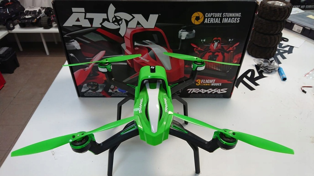Traxxas #7908 -Aton - dron, quadrocopter GO GREEN