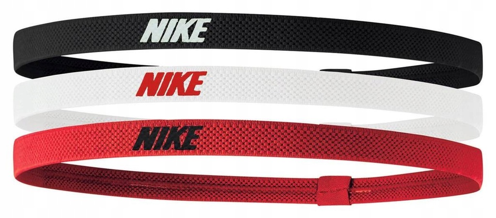 cienka opaska na głowę Nike 3 szt. HEADBANDS