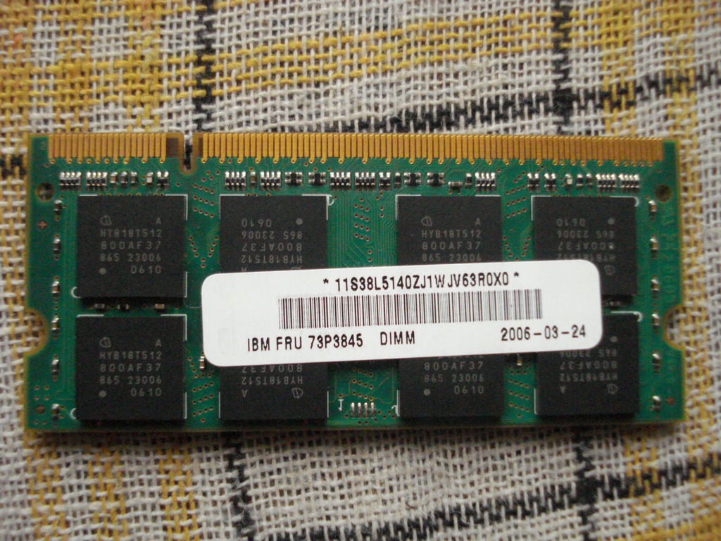 1x1GB HYNIX PC-4200 dedykowana do IBM/Lenovo