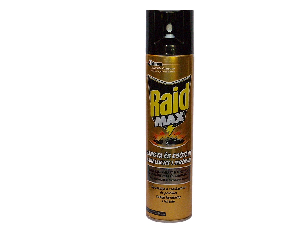 RAID MAX spray na robaki karaluchy prusaki mrówki