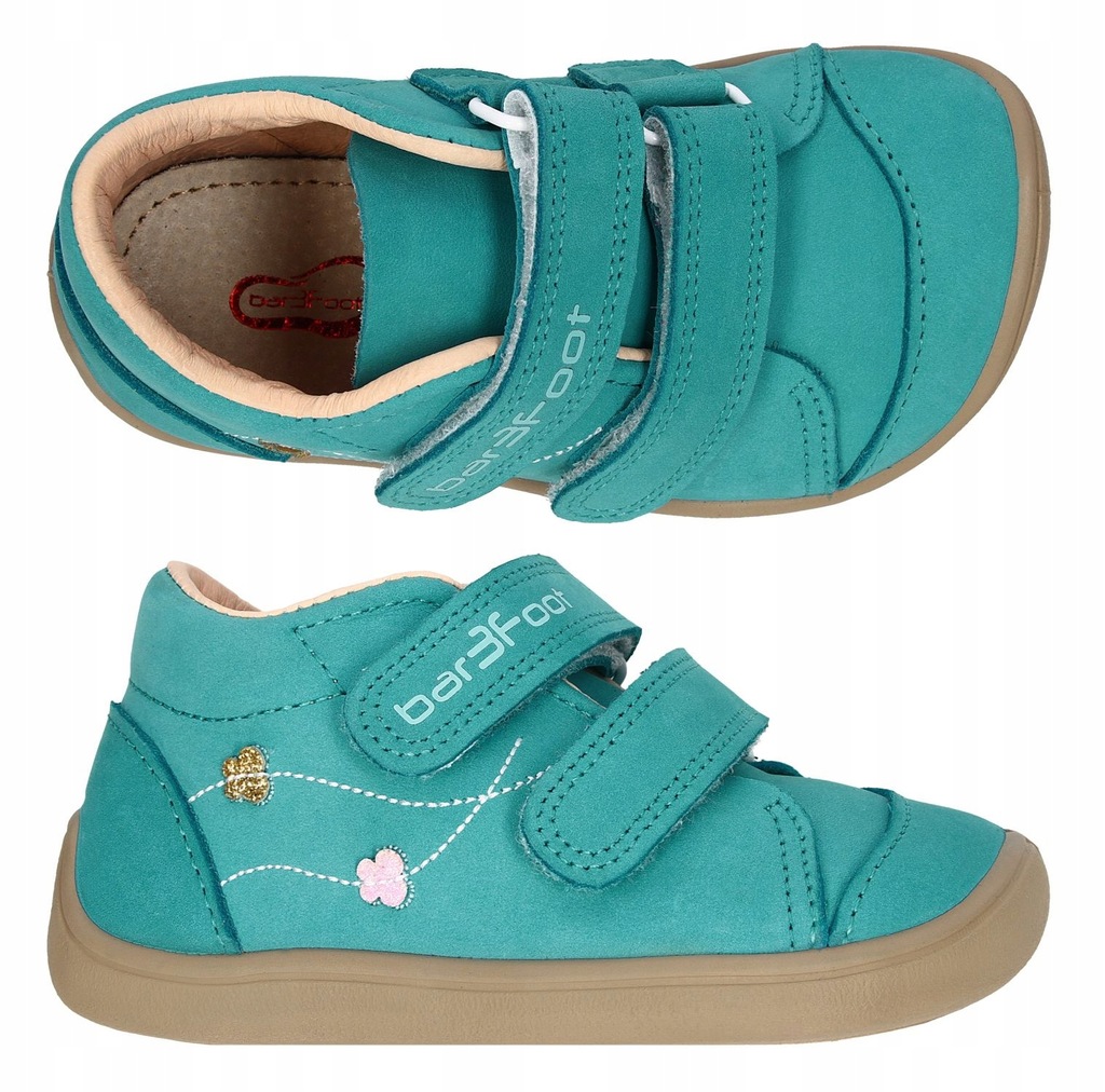 Buciki, buty hydrofobowe 3f barefoot Elf Step turkus 23