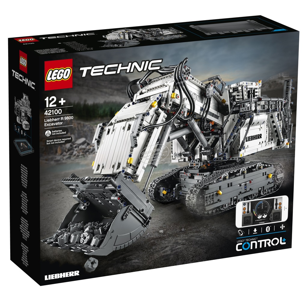 LEGO 42100 Technic 'Koparka Liebherr R 9800