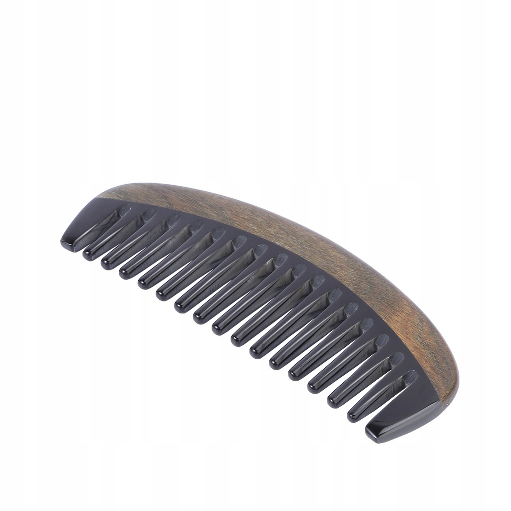 1pc Natural Ox Horn Anti-Static Hair Comb Fine