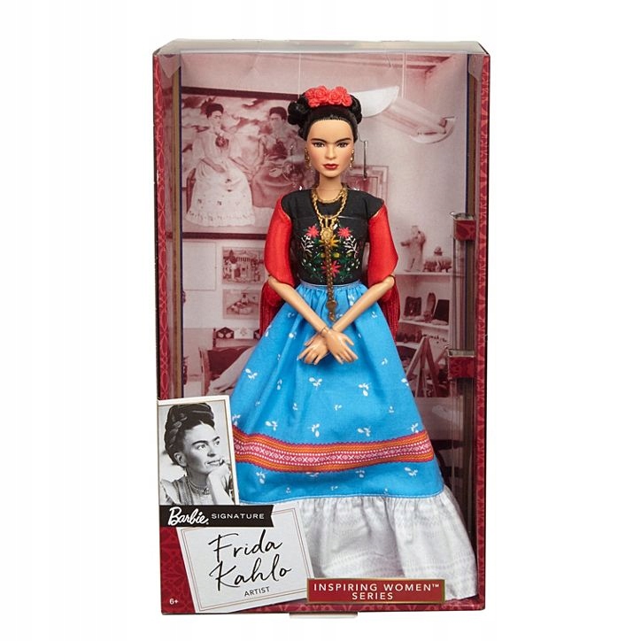 Lalka Barbie kolekcjonerska Frida Kahlo