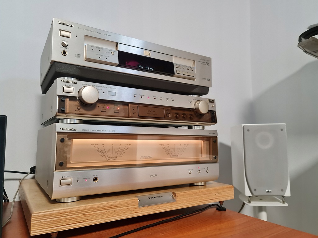 TECHNICS SU-C1010+SE-A1010+Kartony+Oryg pilot TOP.