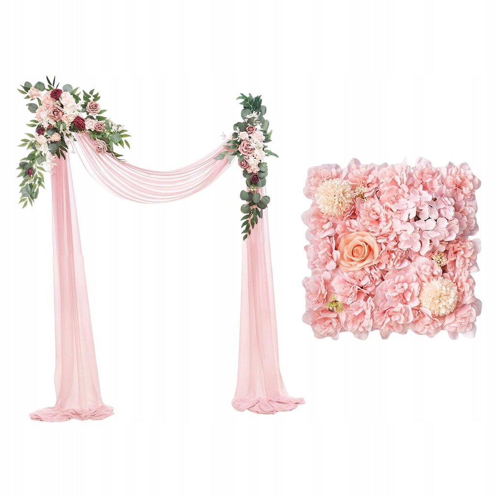 Wedding Arch Drape Curtain Centerpiece Decorative