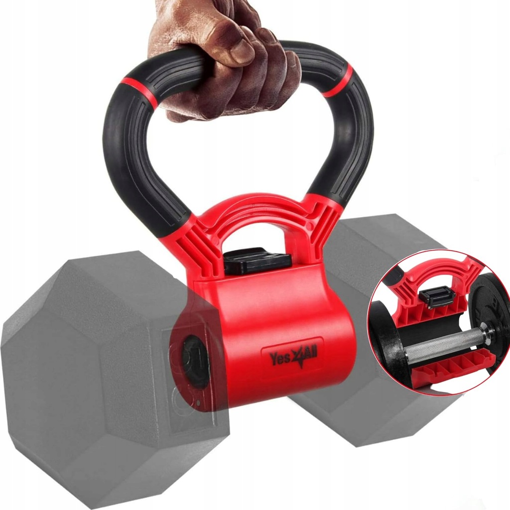 Yes4All Uchwyt do czajnika/Kettlebell Grip,