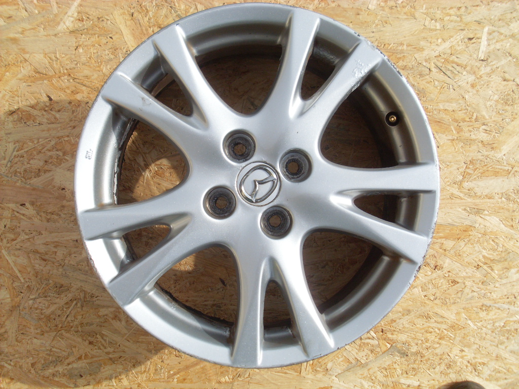 MAZDA 2 ALUFELGI 4x100 2009 rok 16 IDEALNE PROSTE