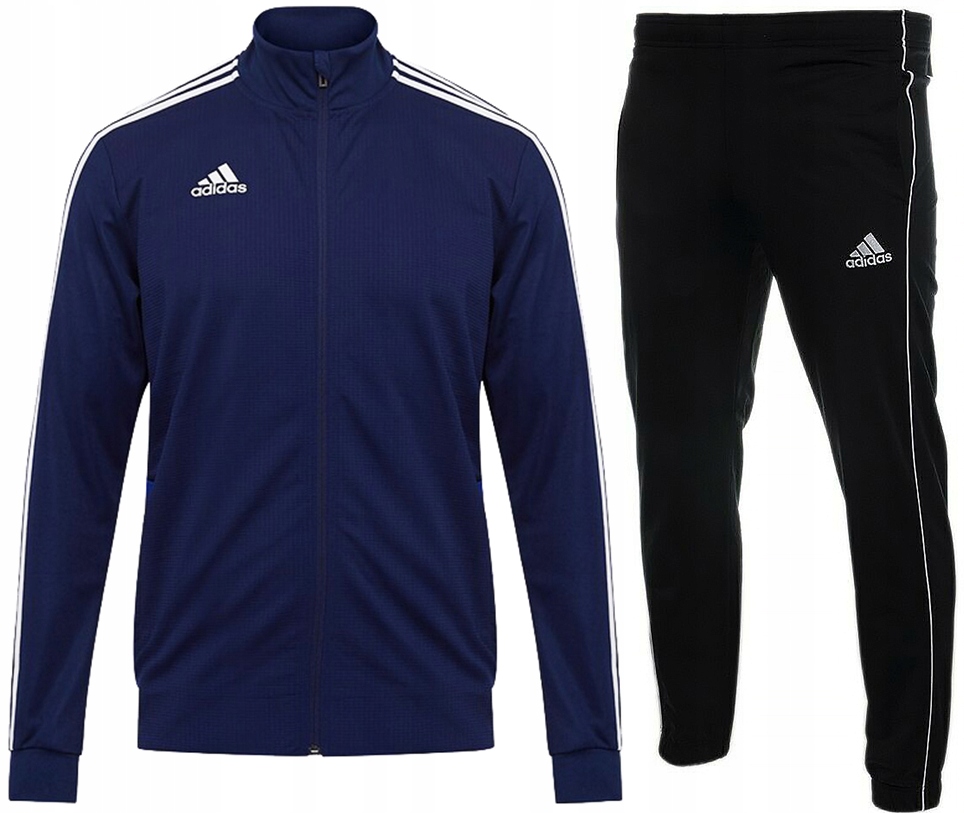 ADIDAS Dres Męski Komplet Bluza Spodnie Trening S