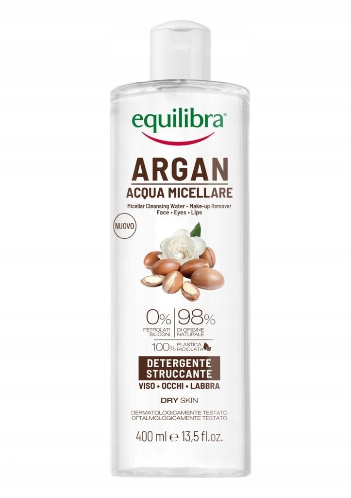 Equilibra Argan Woda micelarna z arganem 400ml