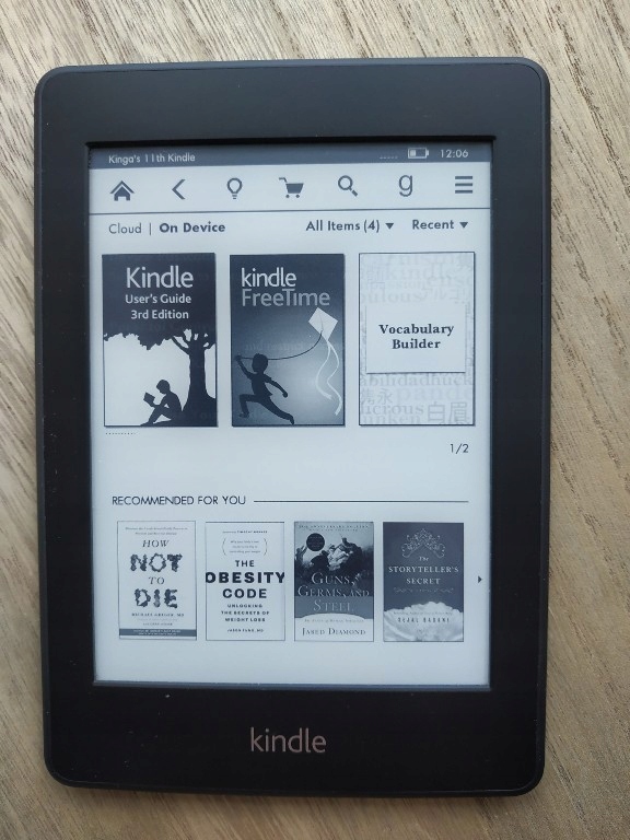 Czytnik ebook Kindle Paperwhite 1 (Bez reklam)
