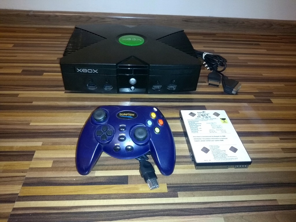 Xbox Classic 1.6 CFW HDD CoinOPS Amiga Emulacja