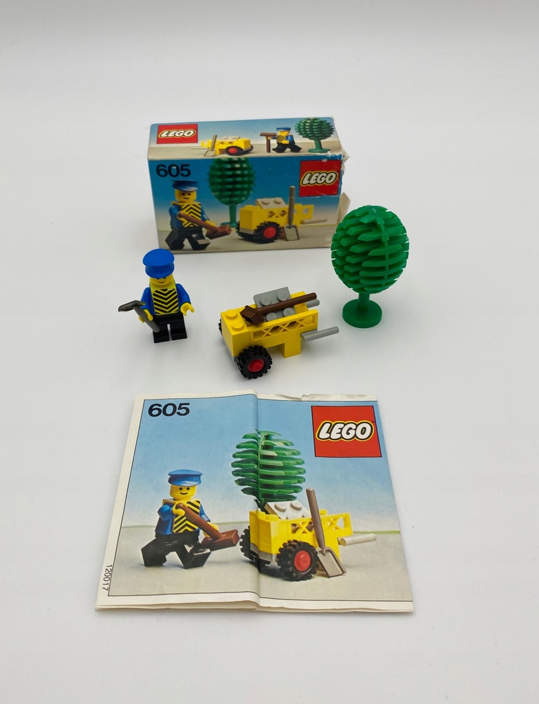 mærkelig farmaceut Forbindelse Lego 605 Town City Street Sweeper - 10597378558 - oficjalne archiwum Allegro