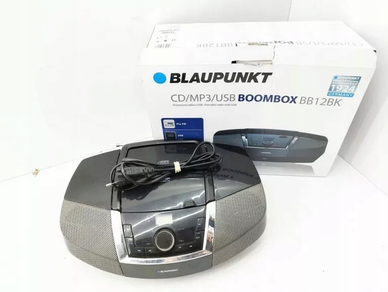 PRZENOŚNE RADIO Z USB BLAUPUNKT BB12BK