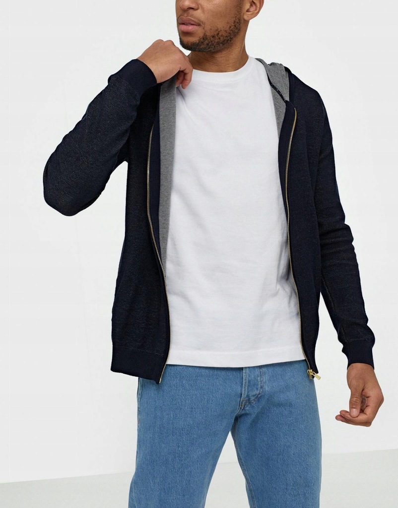 19W086 JACK&JONES__NX2 BLUZA STRUKTURA__M