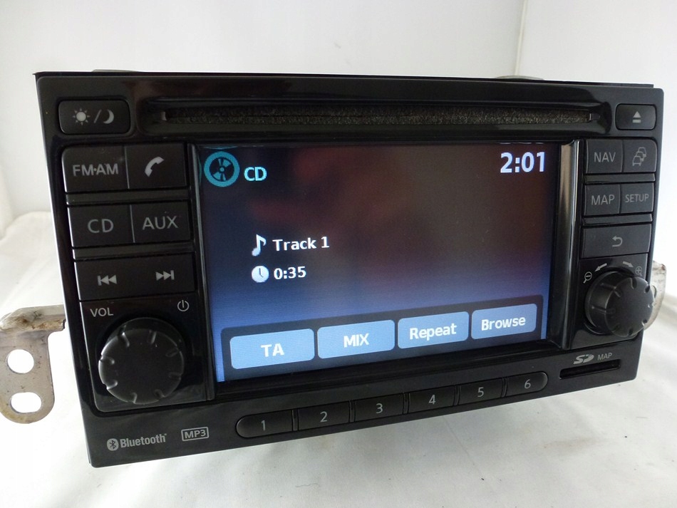 Radio nawigacja nissan qashqai xtrail juke navara