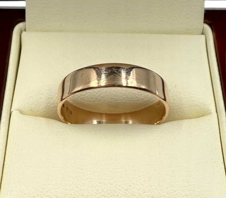 Złota obrączka 3,71g p585