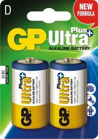 BATERIA ULTRA+ ALKALINE LR20 1.5V 2SZ