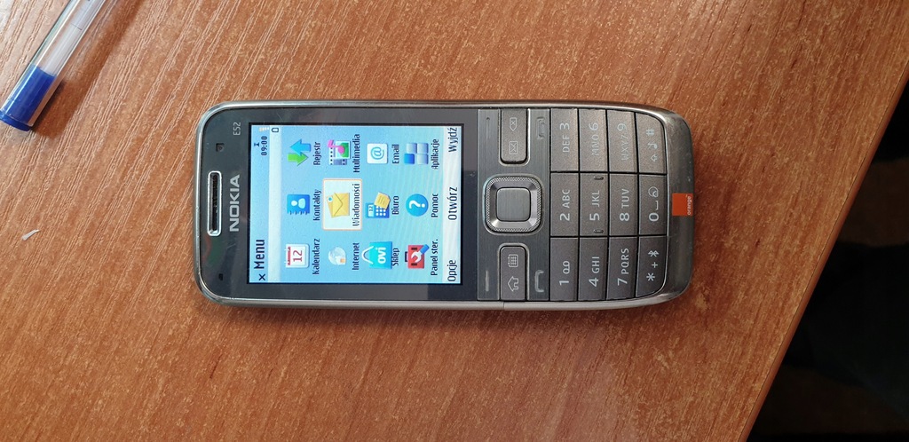 NOKIA E52 TANIO ORANGE 737