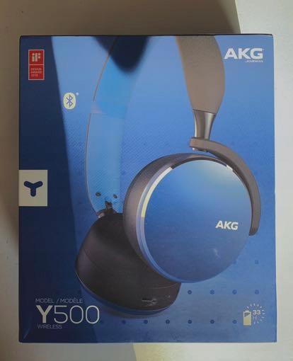 Bezprzewodowe Słuchawki nauszne bluetooth AKG Y500