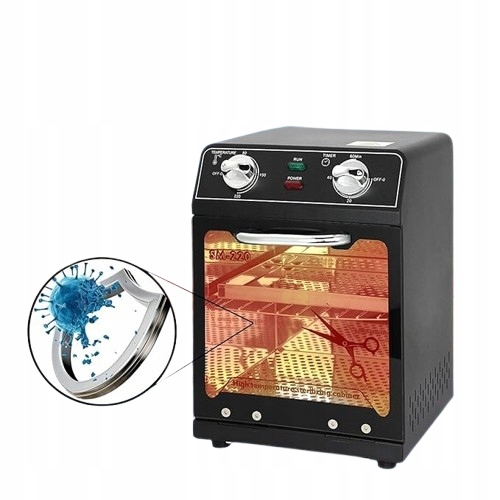 Sterylizator wysokotemperaturowy 220°C – regulacja temperatury i timer