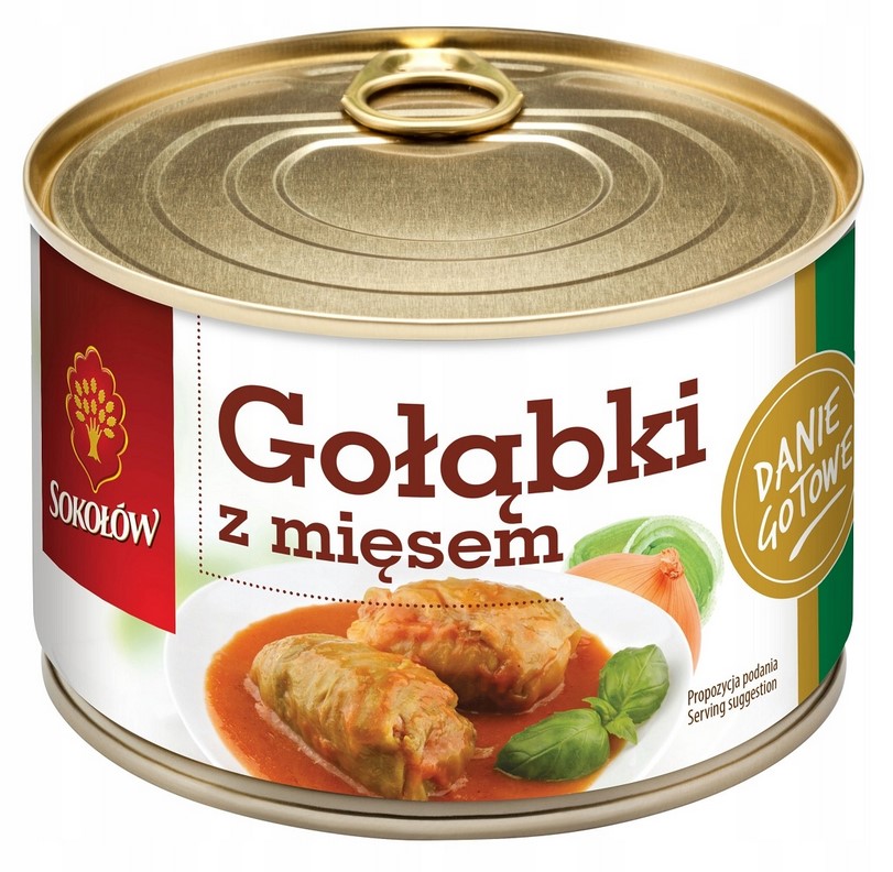 Gołąbki z Mięsem 400g Sokołów