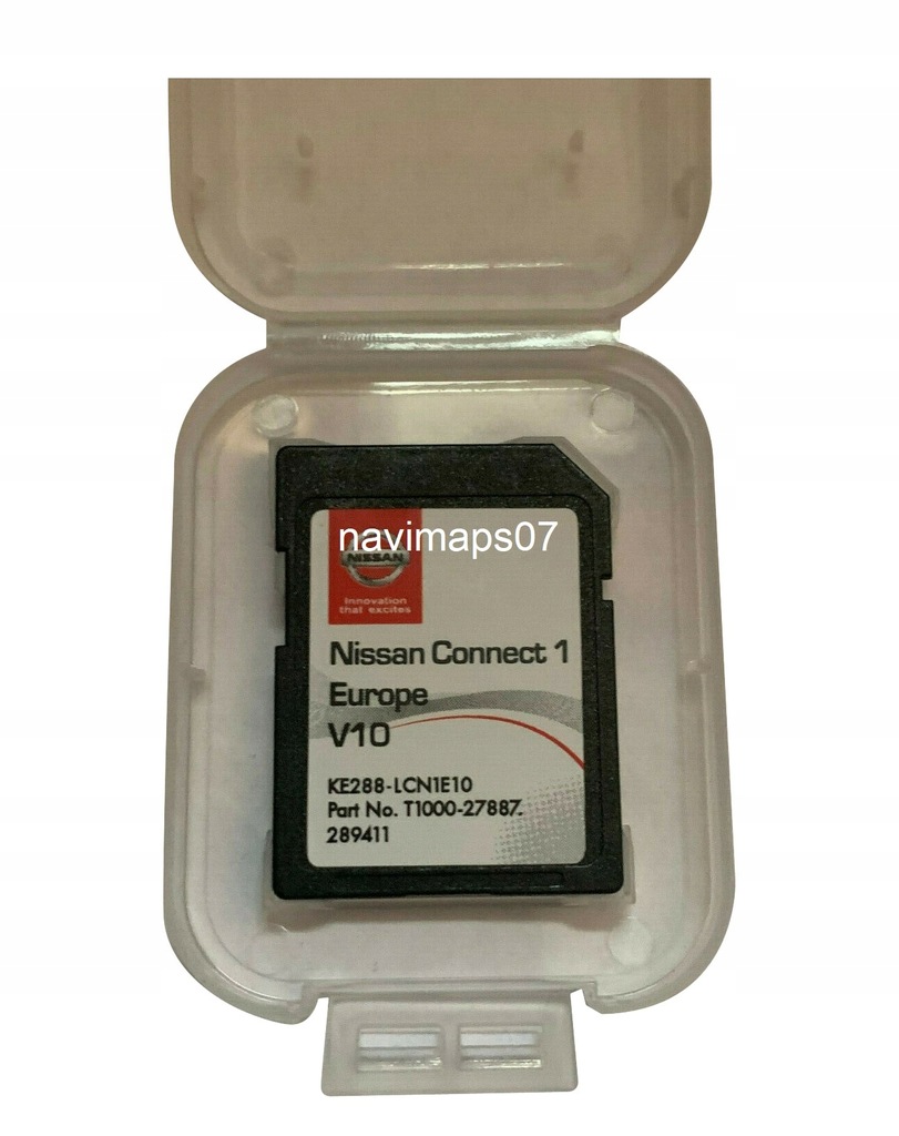 NISSAN MAPA KARTA CONNECT LCN1 V10 POLSKA 2020 - 9041273876 - oficjalne