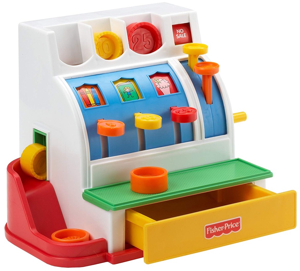 FISHER PRICE WESOŁA KASA SKLEPOWA