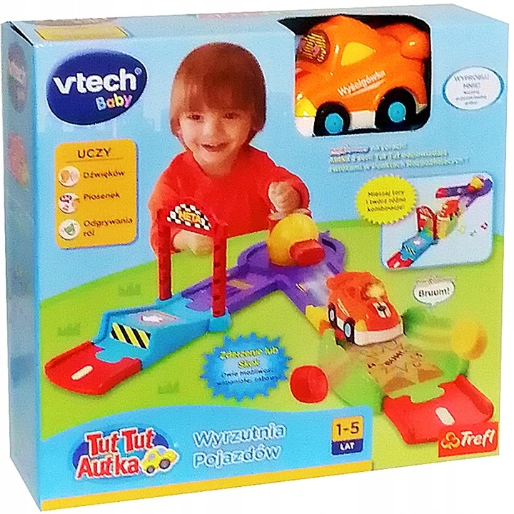 TUT TUT AUTKA Vtech WYRZUTNIA POJAZDÓW 12m+ 1448