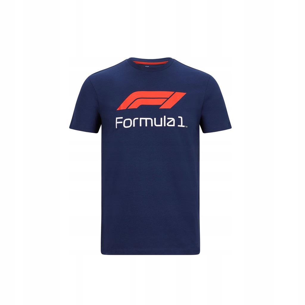 T-shirt męski Logo granatowy Formula 1 2020 XL