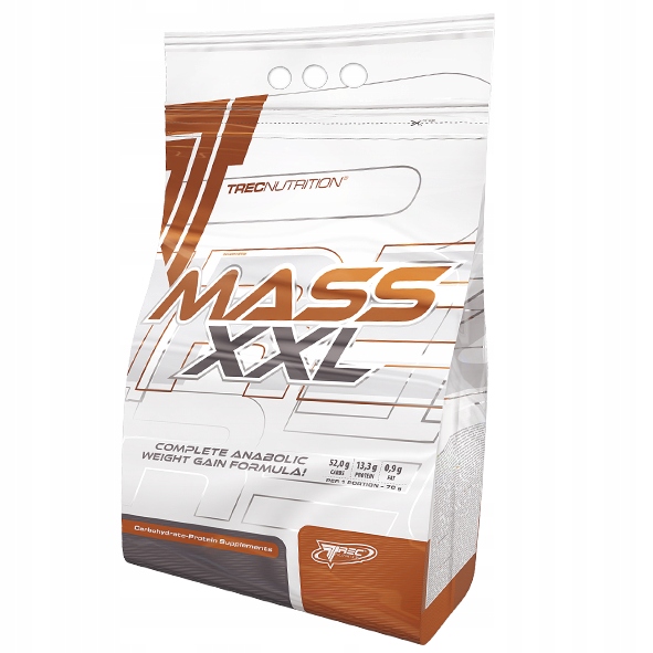 TREC Gainer MASS XXL 1000g Truskawka + GRATISY!