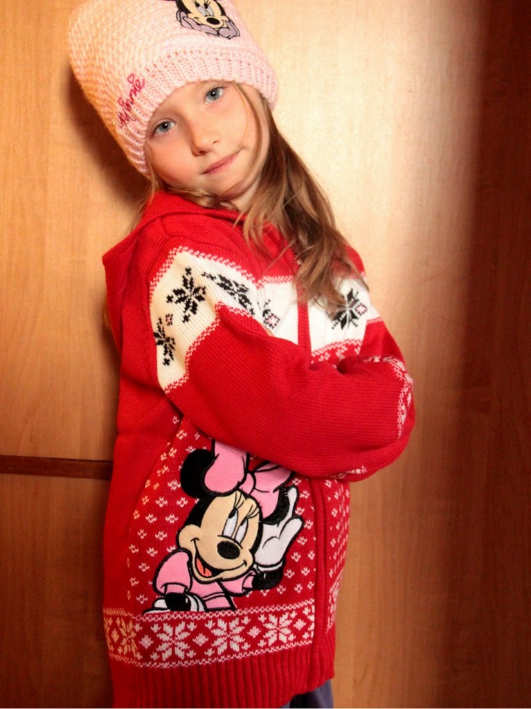 Sweter Myszka Minnie Mini Disney 3L
