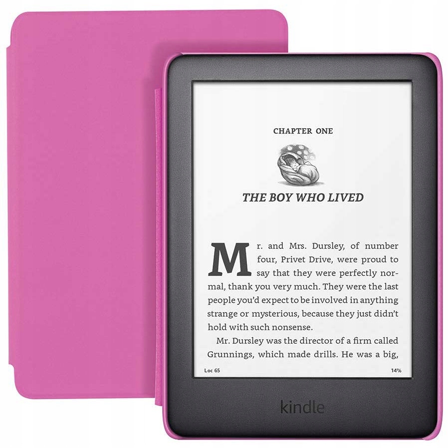Ebook czytnik Kindle Kids dla dzieci 6'' WiFi róż