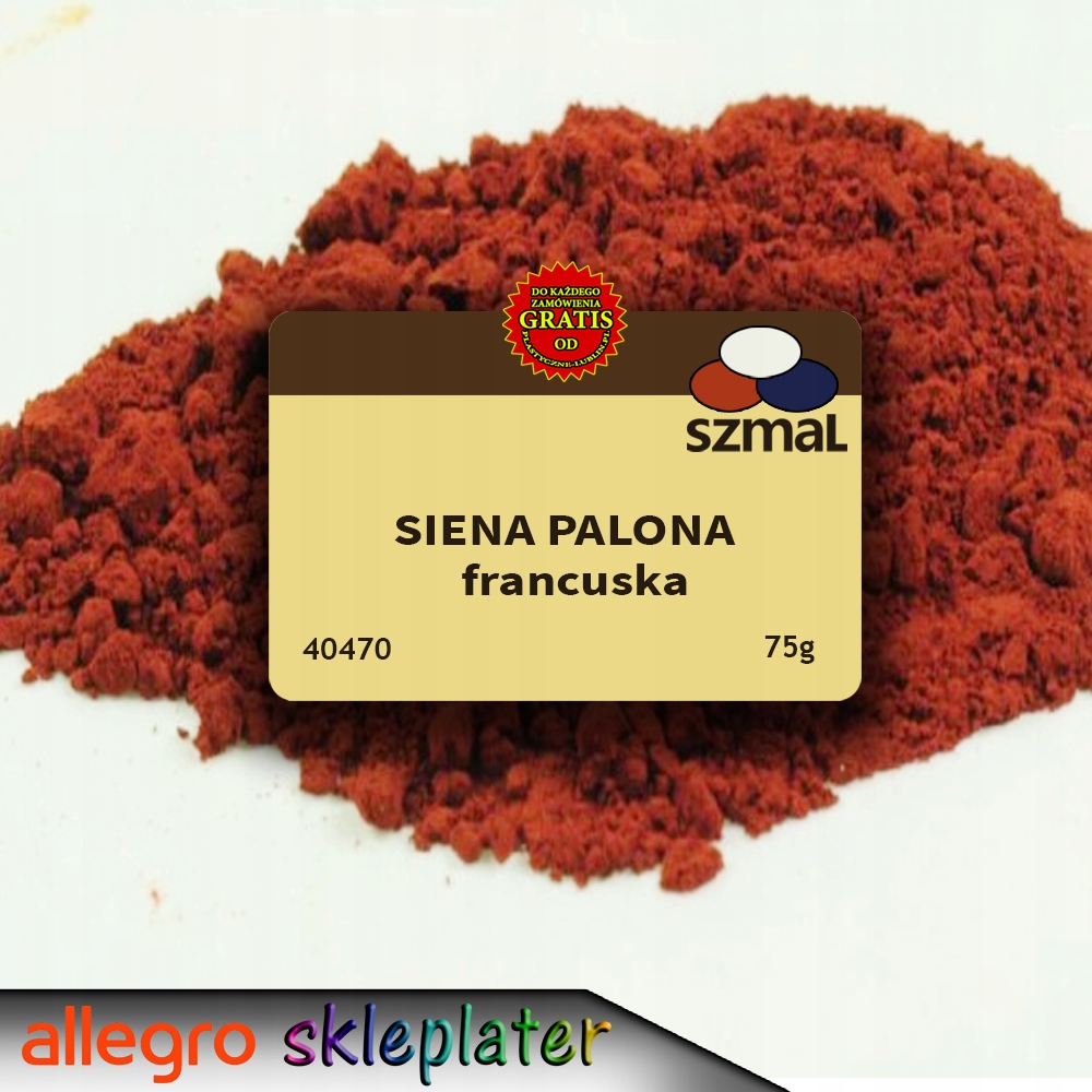 Pigment Siena Palona Francuska 75g 40470 Od Later 8981107237 Oficjalne Archiwum Allegro