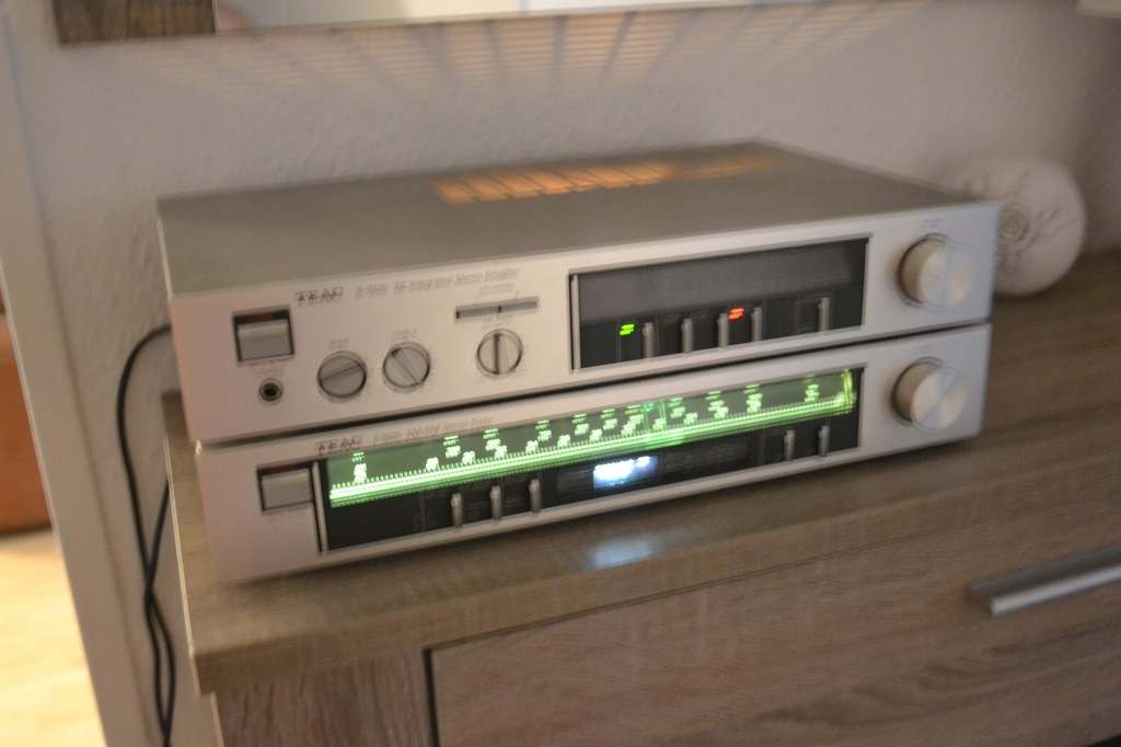 Teac A-505 Wzmacniacz DC Teac T-505 Tuner Unikaty - 12520924655 ...
