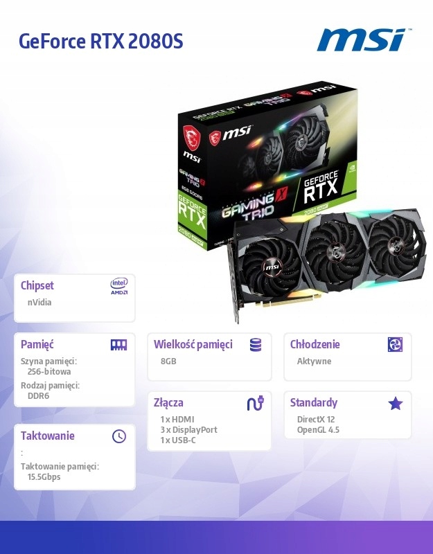 Купить Видеокарта GeForce RTX 2080 SUPER GAMING X: отзывы, фото, характеристики в интерне-магазине Aredi.ru