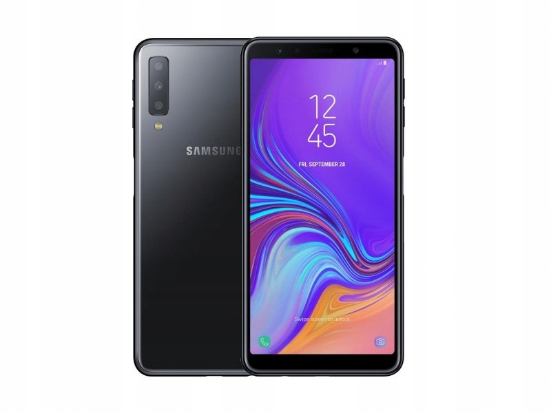 Samsung Galaxy A7 2018 A750 GWAR CZARNY z POLSKI