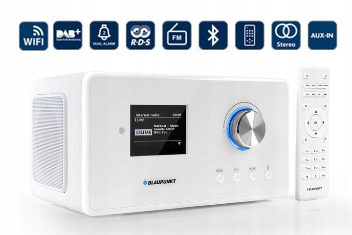 Купить BLAUPUNKT Интернет-радио 2.0 DAB+ WiFi BT: отзывы, фото, характеристики в интерне-магазине Aredi.ru