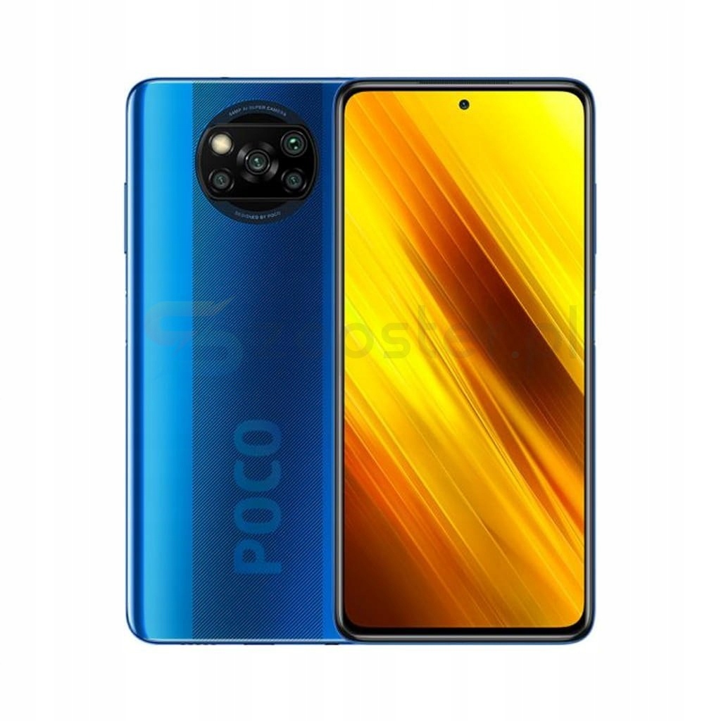 Smartfon Xiaomi Poco X3 Dual 6/128GB Blue (NFC)