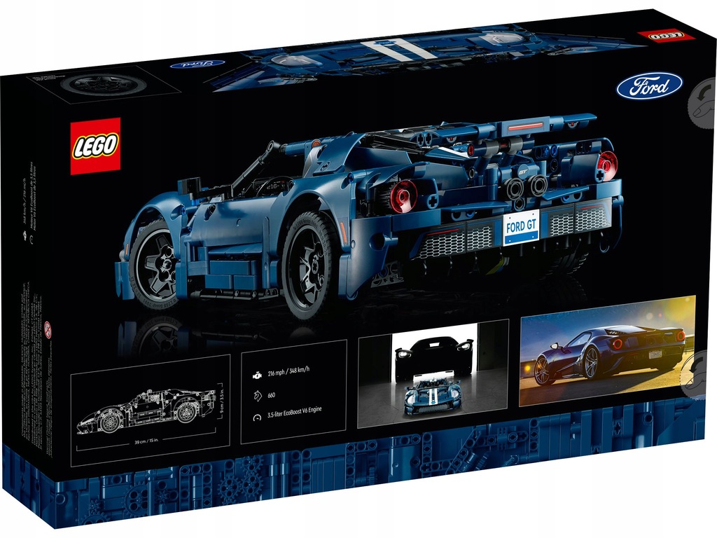 Купить LEGO TECHNIC 42154 Ford GT версия 2022 года: отзывы, фото, характеристики в интерне-магазине Aredi.ru