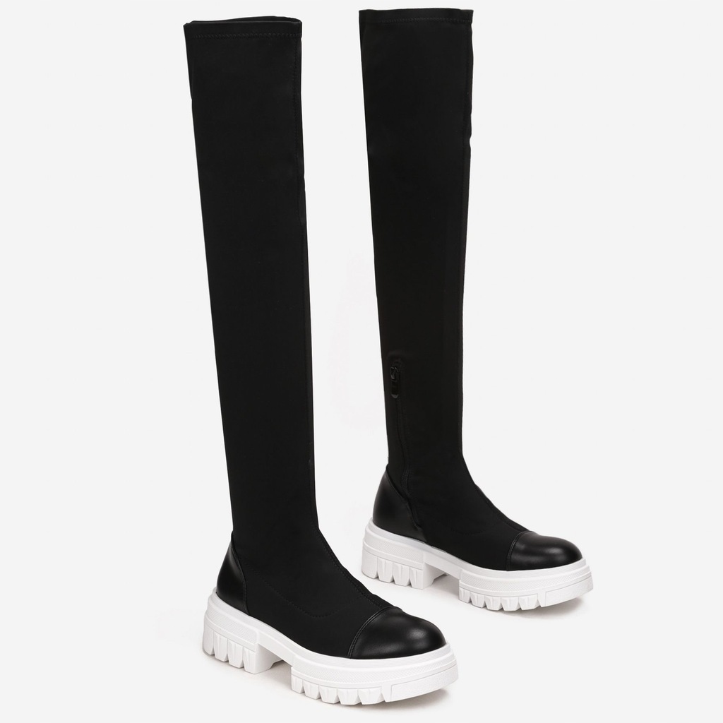 Купить Женские черно-белые ботинки Renee 36: отзывы, фото, характеристики в интерне-магазине Aredi.ru