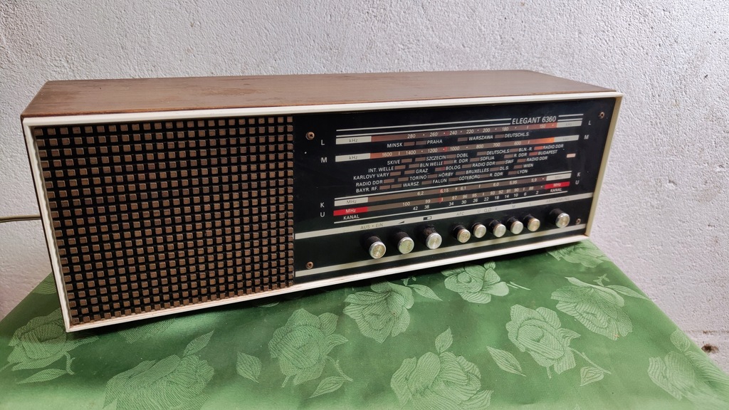 Stare radio RFT STERN-RADIO ELEGANT typ 6360