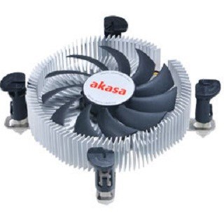 Akasa AK-CC7122BP01 system chłodzenia komputerów Procesor Chłodnica/wentyla