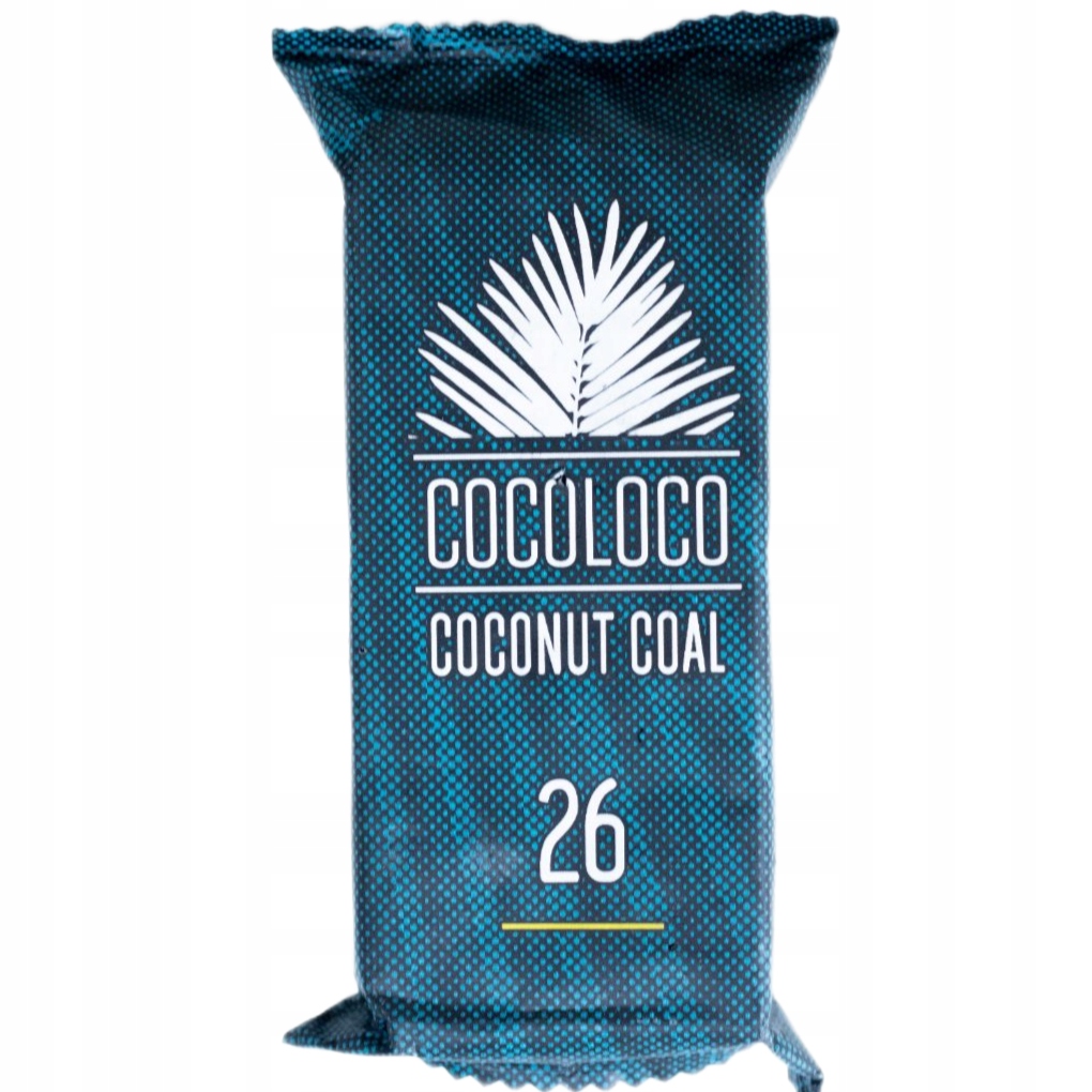 WĘGIEL KOKOSOWY DO SHISHY COCOLOCO 26mm MINI PACZKA 8 KOSTEK