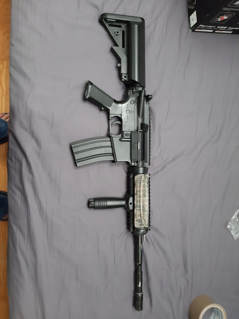 Replika karabiunu AK-4RIS-MET A&K