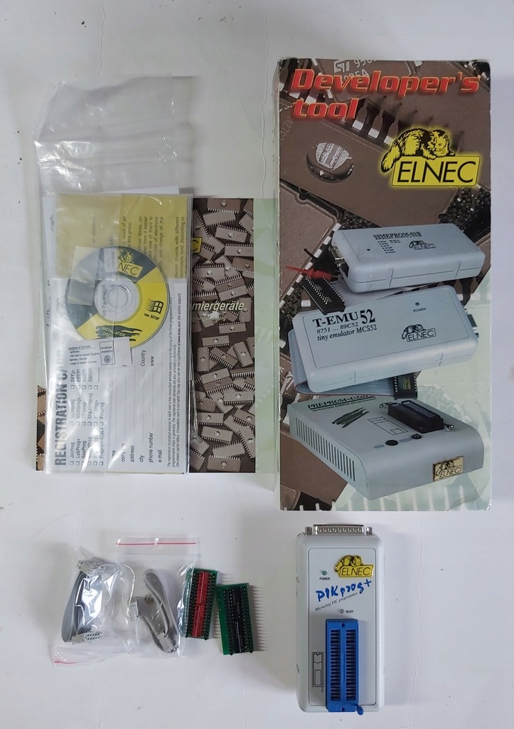 Programator Microchip PIC ELNEC PIKprog+ zestaw