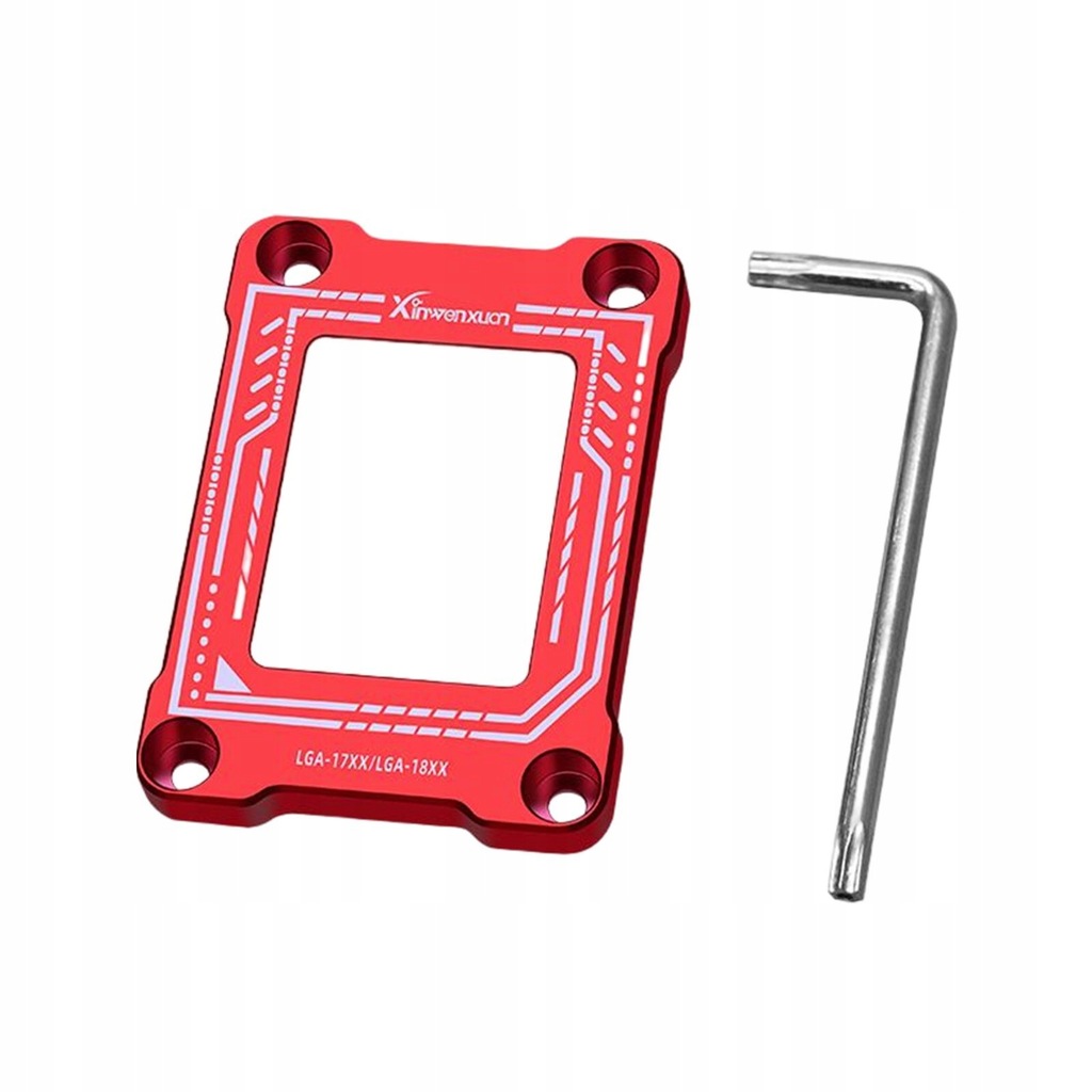 CPU Fixing Buckle Lightweight Curved Pressure Red