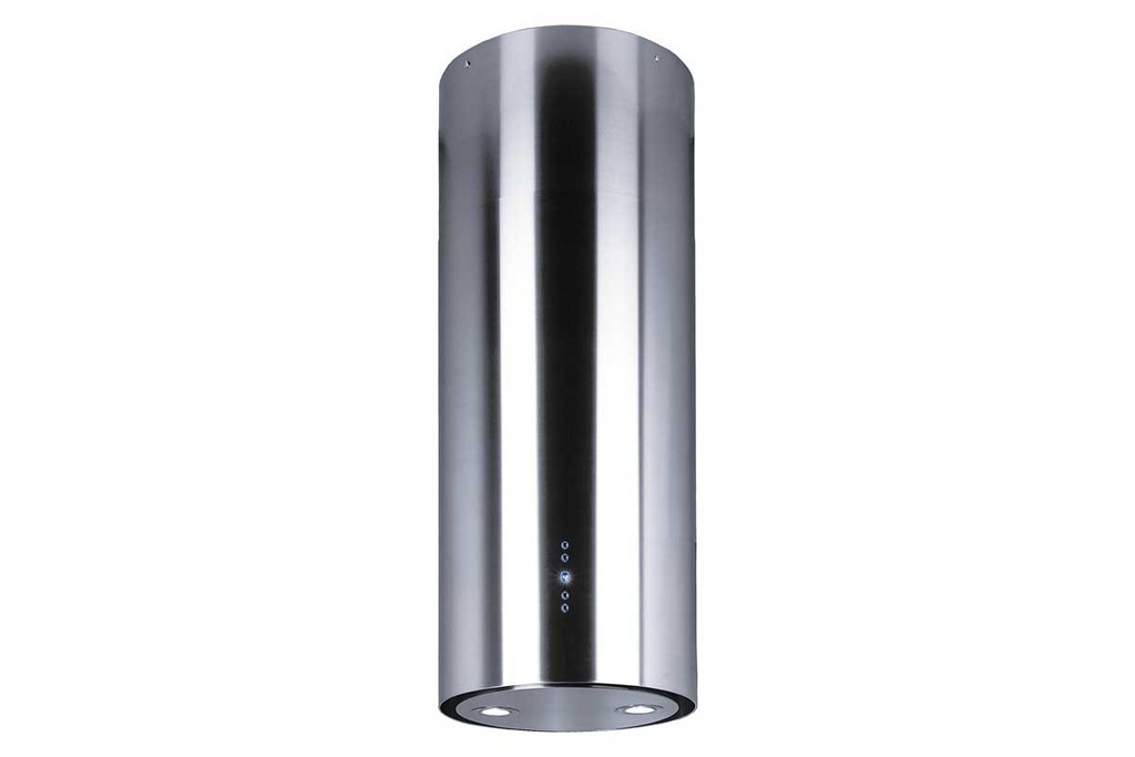 Okap wyspowy, tuba CIARKO ORW INOX (380mm; stal ni