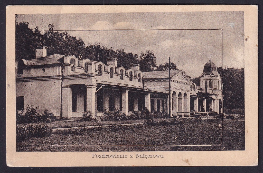 1933 Nałęczów leporello pozdrowienia