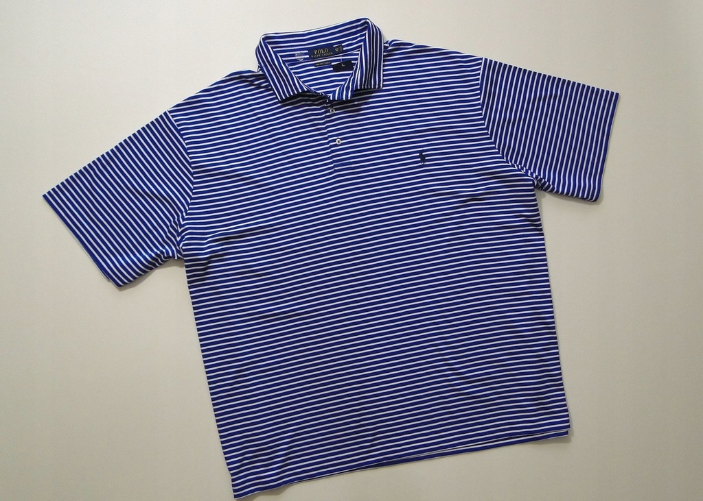 Koszulka Ralph Lauren Polo w Paski / Oversize 4 XL